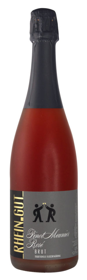 Pinot Meunier Rosé-Sekt brut, traditionelle Flaschengärung, 0.75l