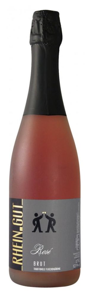 Rosé-Sekt brut, traditionelle Flaschengärung 0.75l