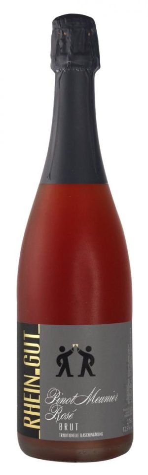 Pinot Meunier Rosé-Sekt brut, traditionelle Flaschengärung, 0.75l